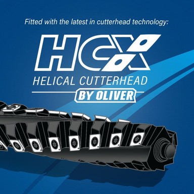 Oliver Machinery 15” Planer with HCX Helical Cutterhead 