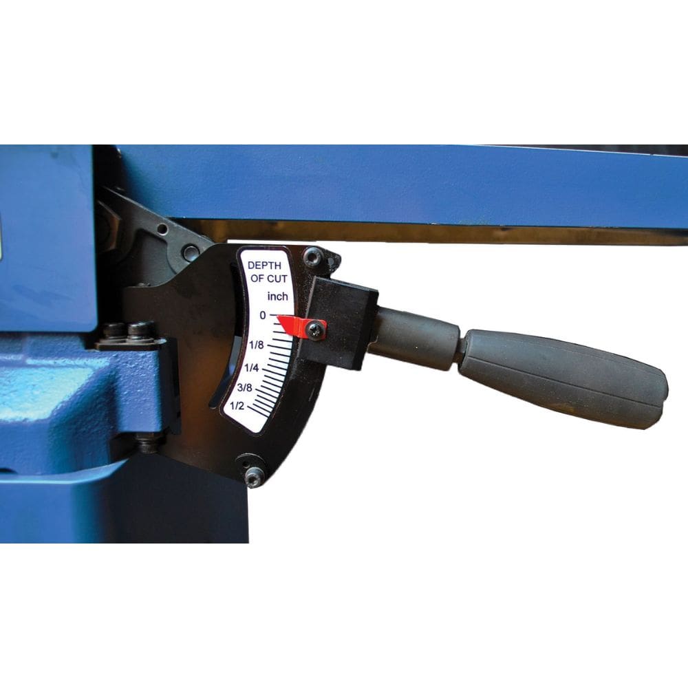 Oliver Machinery 8” Parallelogram Jointer 2HP 1Ph Depth of Cut Gauge