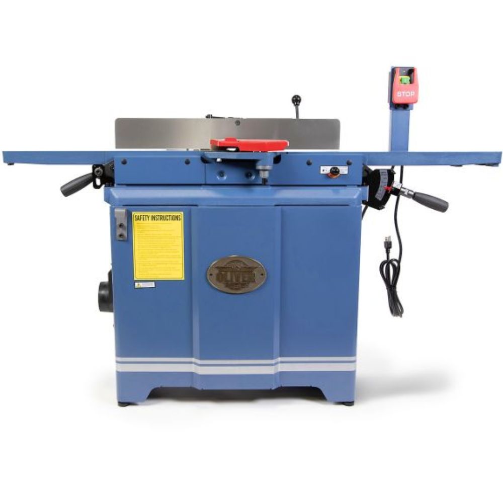 Oliver Machinery 8 in Parallelogram Jointer 4235.230 with HCX Helical Cutterhead