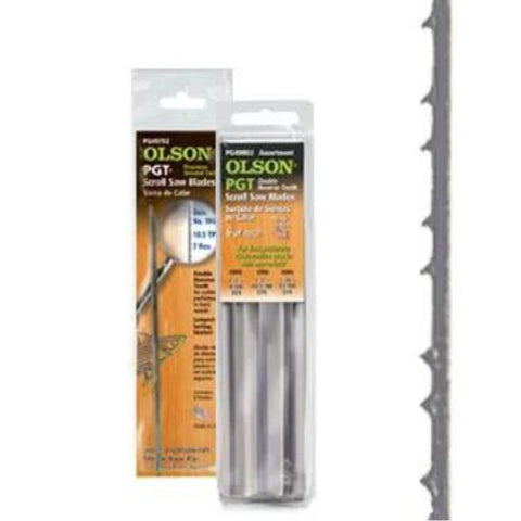 Olson Double Tooth PGT Precision Ground Tooth Scroll Saw Blades