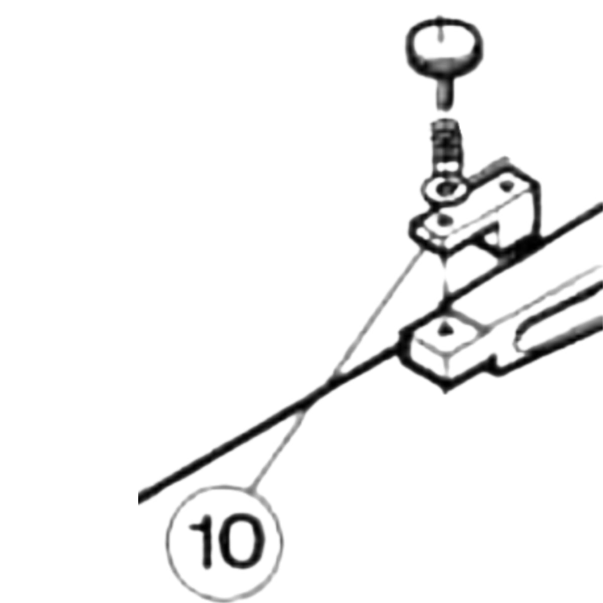 Polymax Part 10 : TOP BLADE CLAMP HOLDER ASSEMBLY