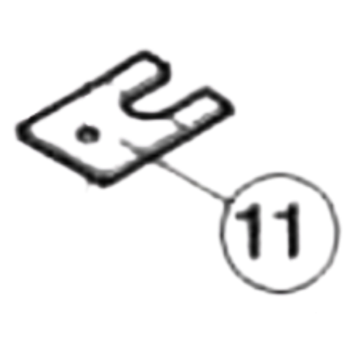 Polymax Part Number 011 : TENSION ROD RETAINER
