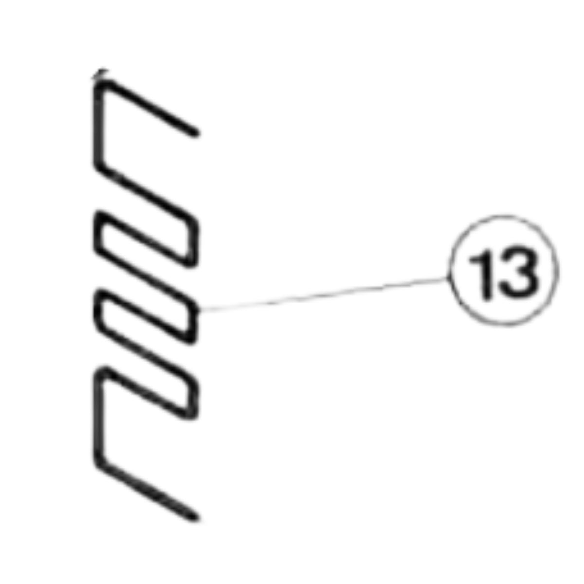 Polymax Part Number 013 : HARMONICA SPRING P3