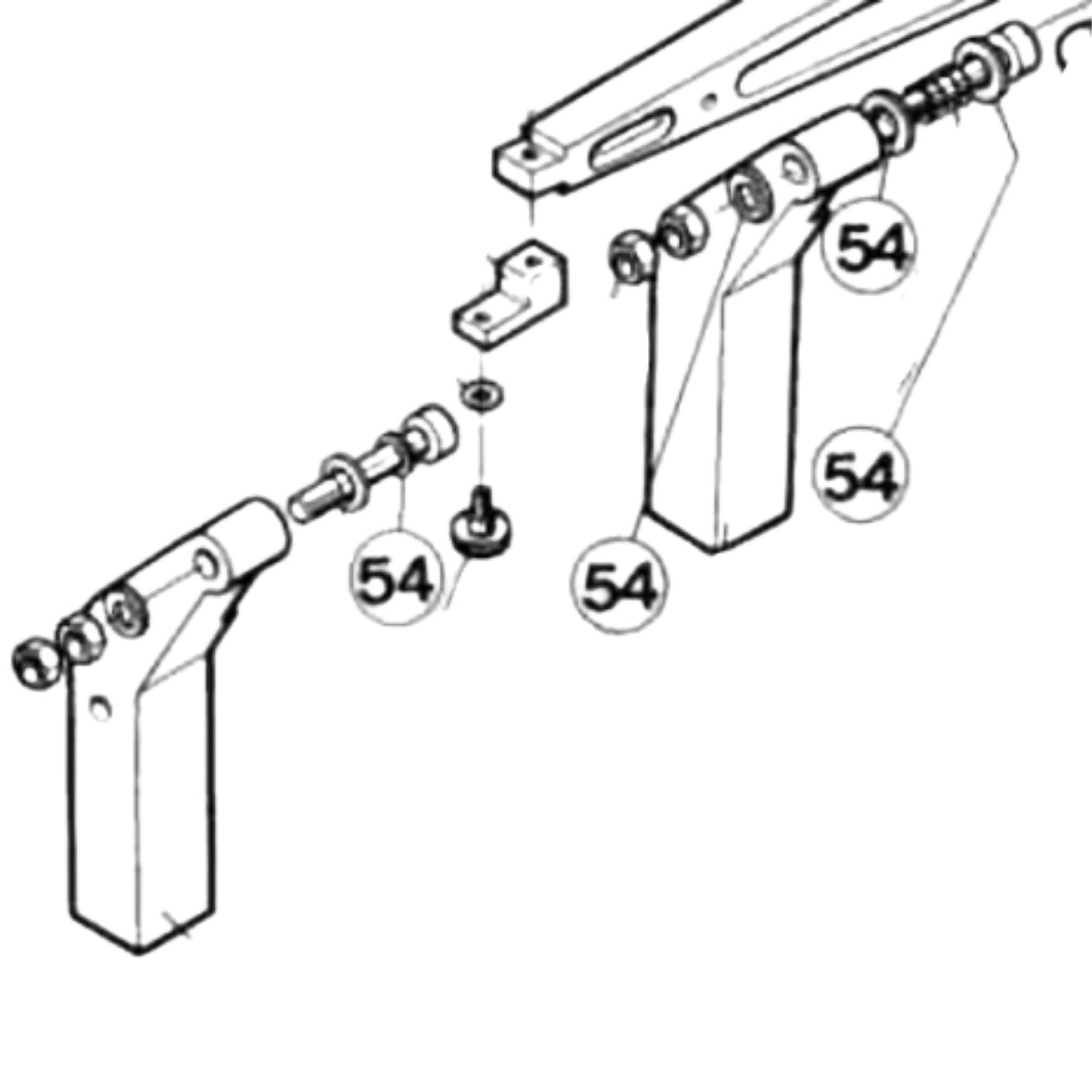 Polymax Part Number 054 : WASHER M8