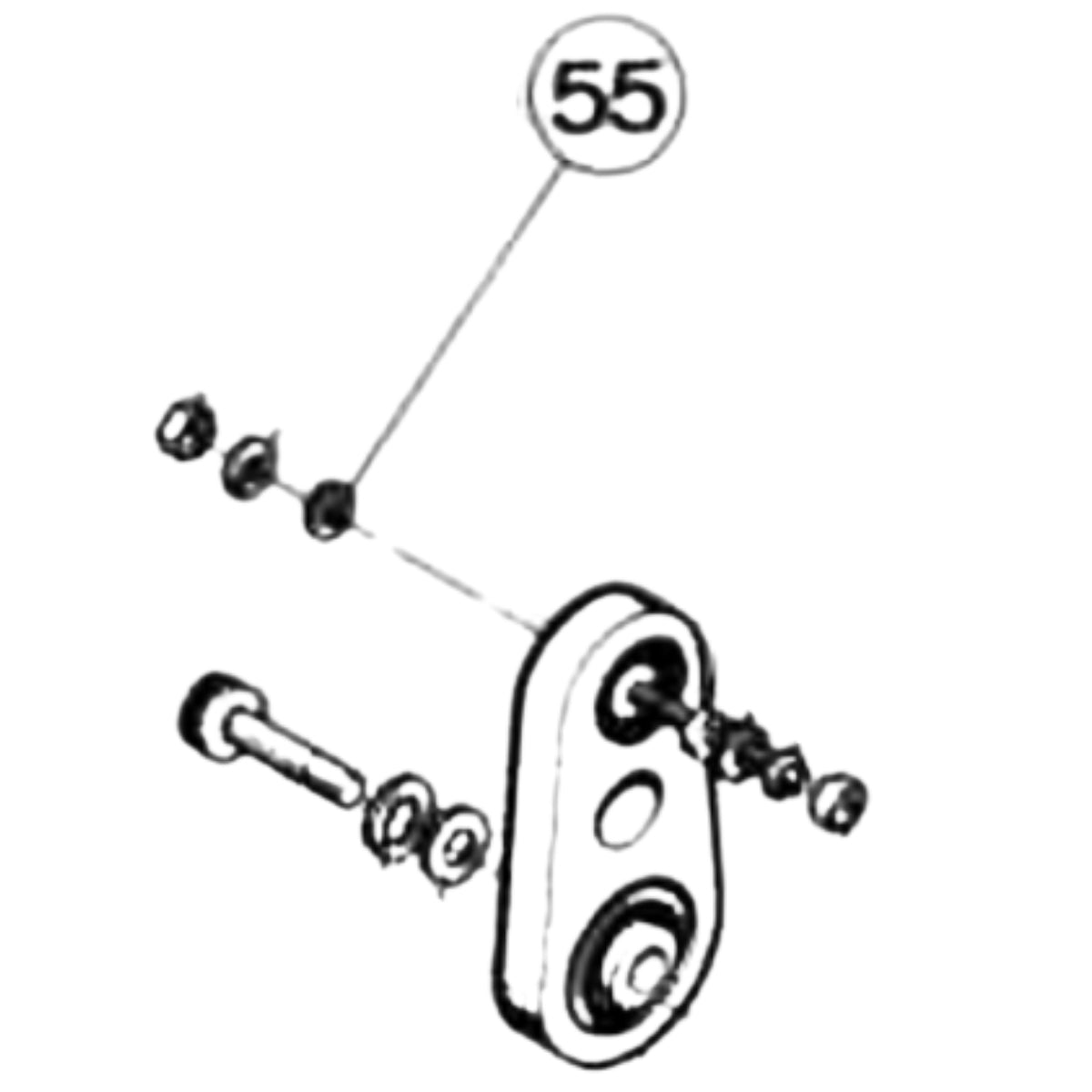 Polymax Part Number 055 : WASHER M5