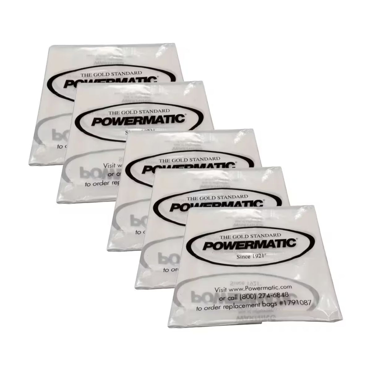 Powermatic 20" Diameter Collection Bag for Dust Collectors (Pack of 5)