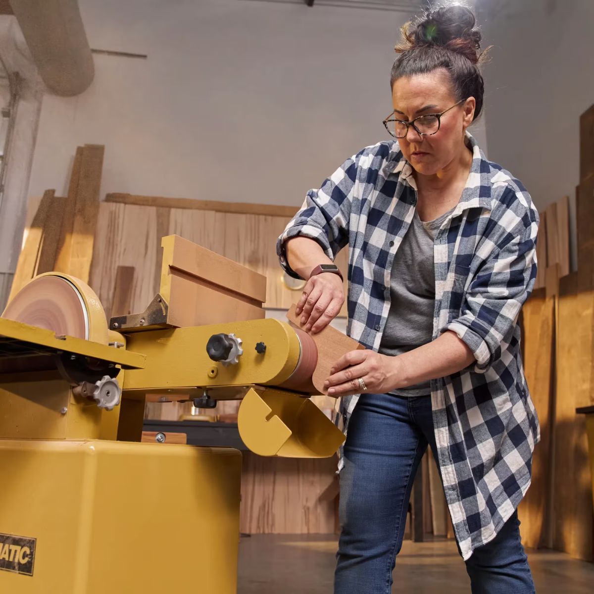 Powermatic 31A 6" × 48" Belt / 12" Disc Combination Sander