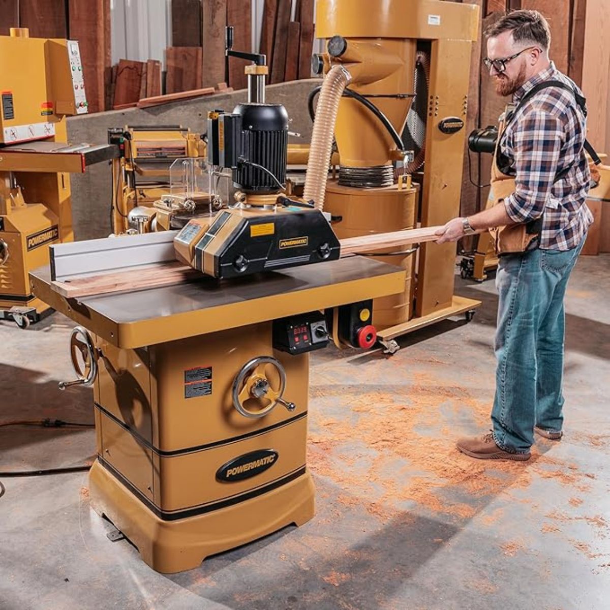 Powermatic PF-41 4-Wheel Power Feeder