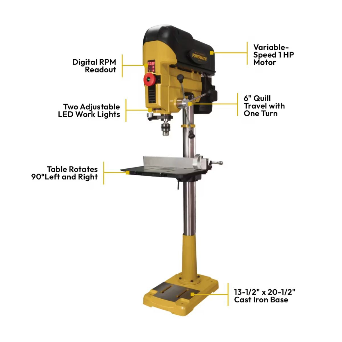 Powermatic PM2800B 18" Drill Press