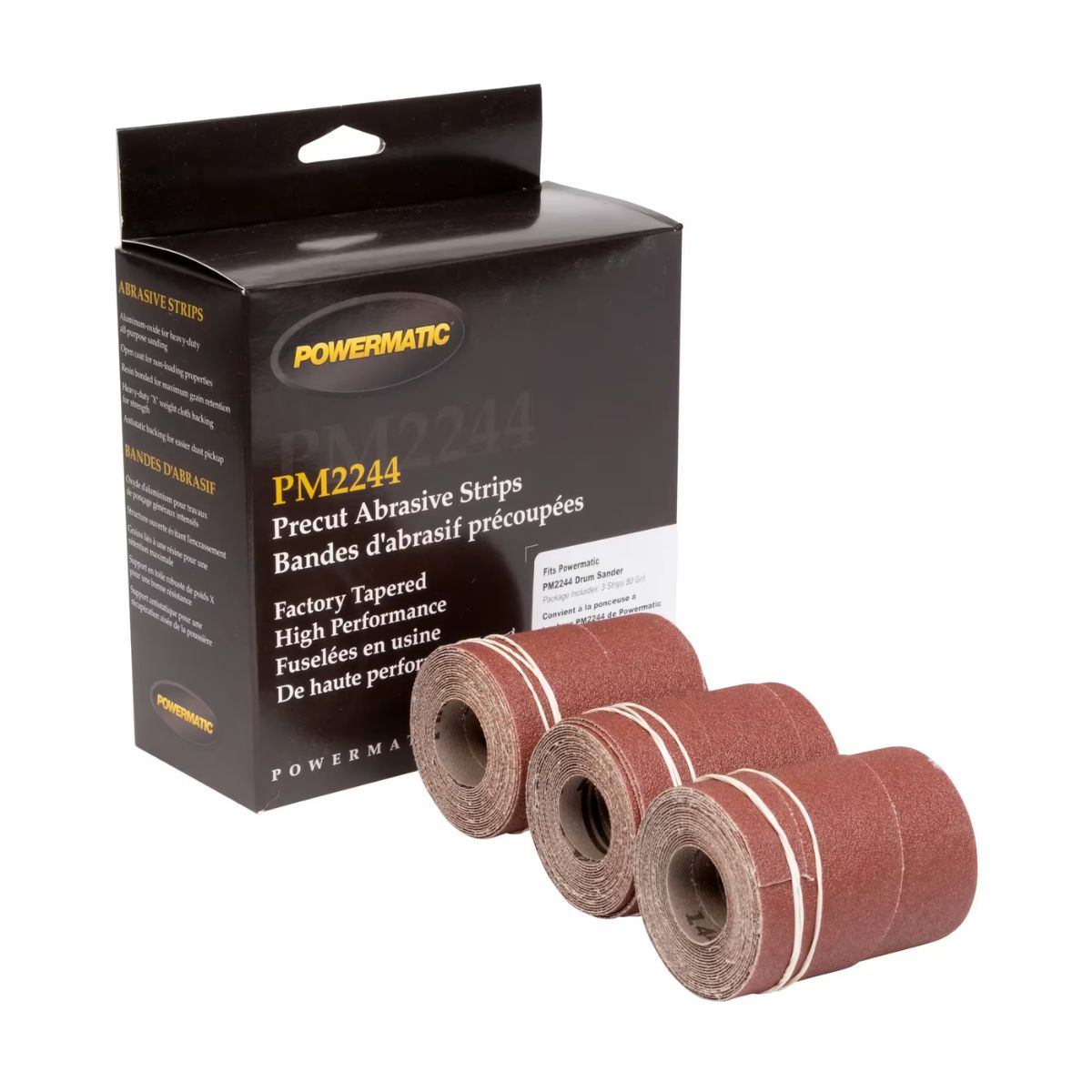 Powermatic PM2244 Drum Sander Precut Abrasive Strips (3 Pack)