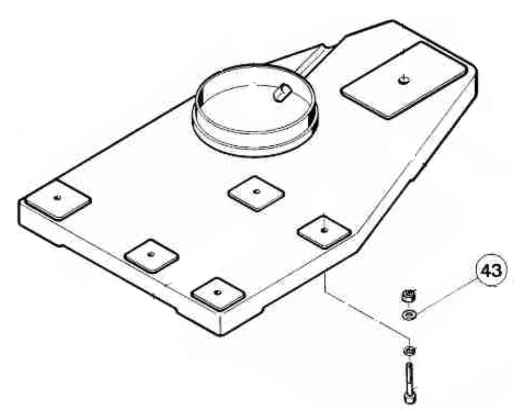 M14-E/M2 PART NUMBER 043 : WASHER M5