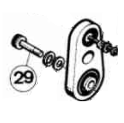 Polymax Part Number 029 : SCREW, M8X10X16