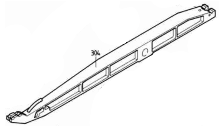 M22-V PART NUMBER 304 : UPPER ARM