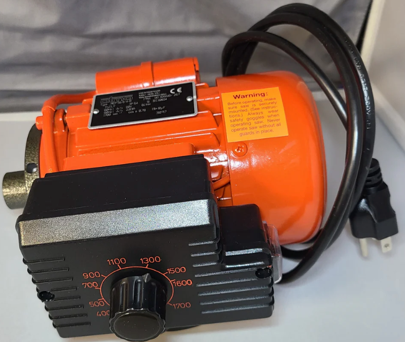 M22-V PART NUMBER 419 : VARIABLE SPEED MOTOR
