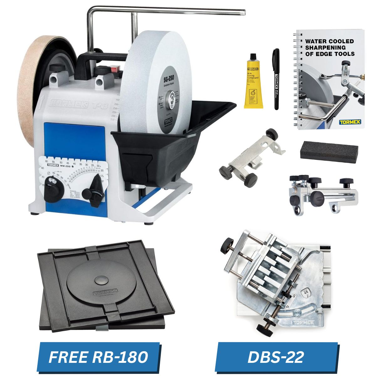 Tormek T-8 Drill Bit Sharpener Kit