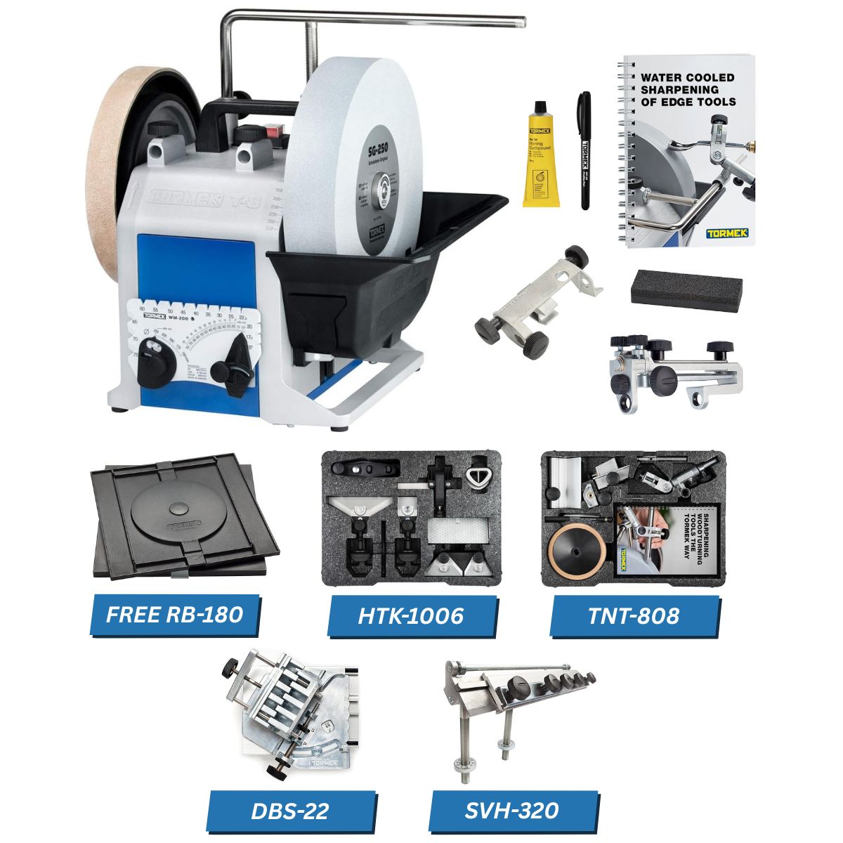Tormek T-8 Ultimate Plus Kit