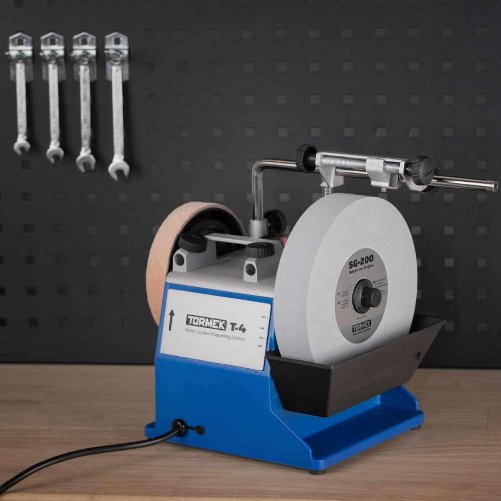 Tormek T-4 sharpener