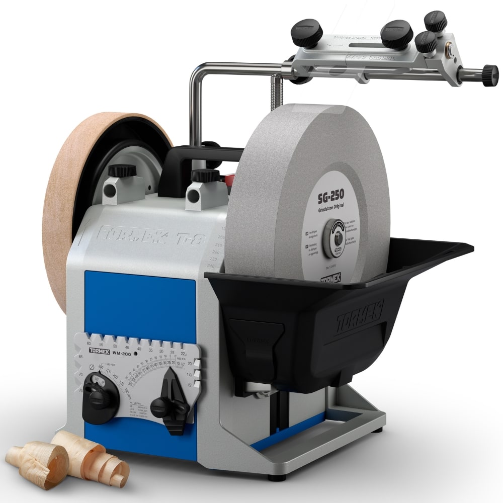 Tormek T-8 with accessories