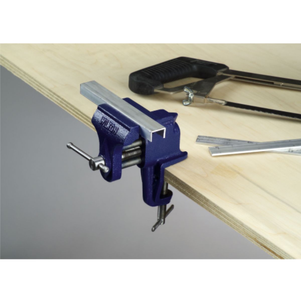 Wilton 150 3" Clamp-On Stationary Bench Vise