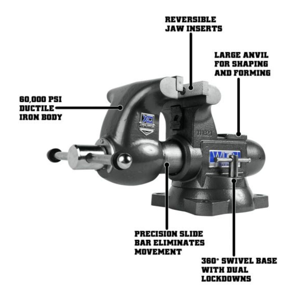 Wilton 1755XC 5-1/2" Tradesman Xtreme Condition Bench Vise