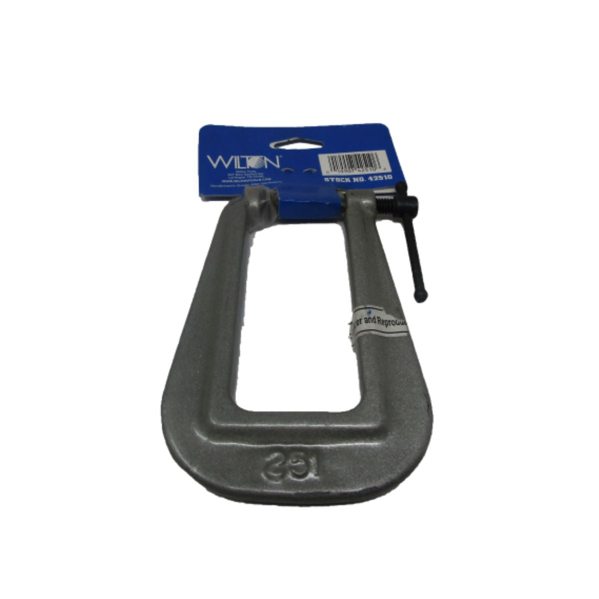 Wilton 251 1" Deep-Reach Carriage C-Clamp