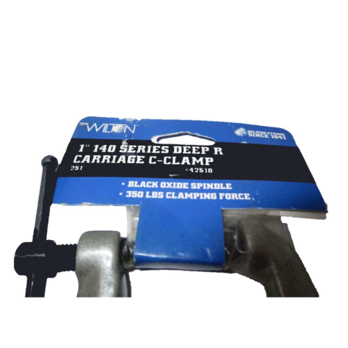 Wilton 251 1" Deep-Reach Carriage C-Clamp