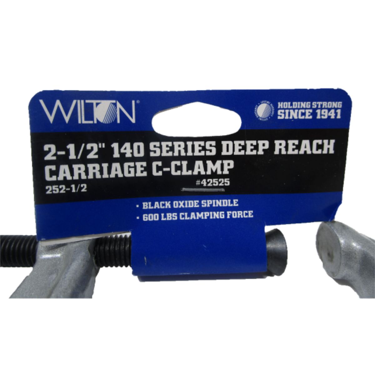 Wilton 252-1/2 2-1/2" Deep-Reach Carriage C-Clamp
