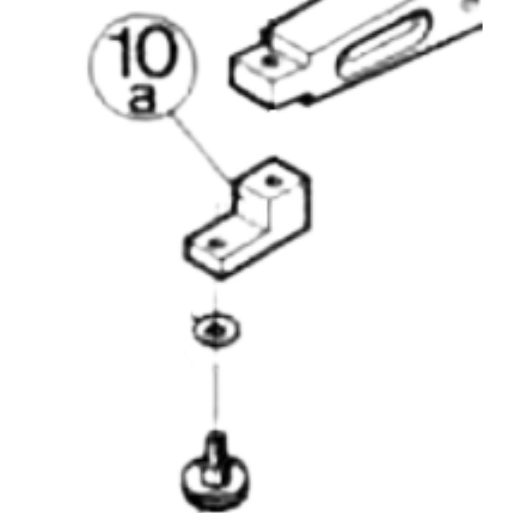 Polymax Part 10A : BOTTOM BLADE CLAMP HOLDER ASSEMBLY (10A)