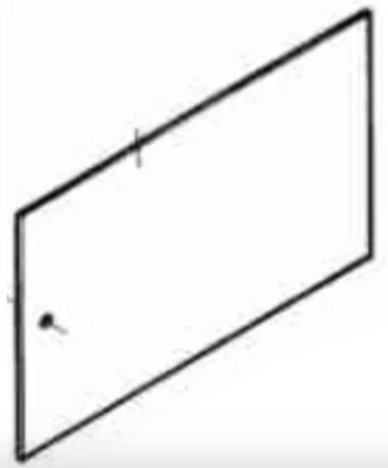 M22-V PART NUMBER 355 : COVERPLATE 502000^ (22V SERIAL NUMBERS ABOVE 502000)