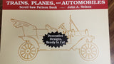 TRAINS, PLAINS & AUTOS Scroll Saw Pattern Book : Nelson, Stackpole