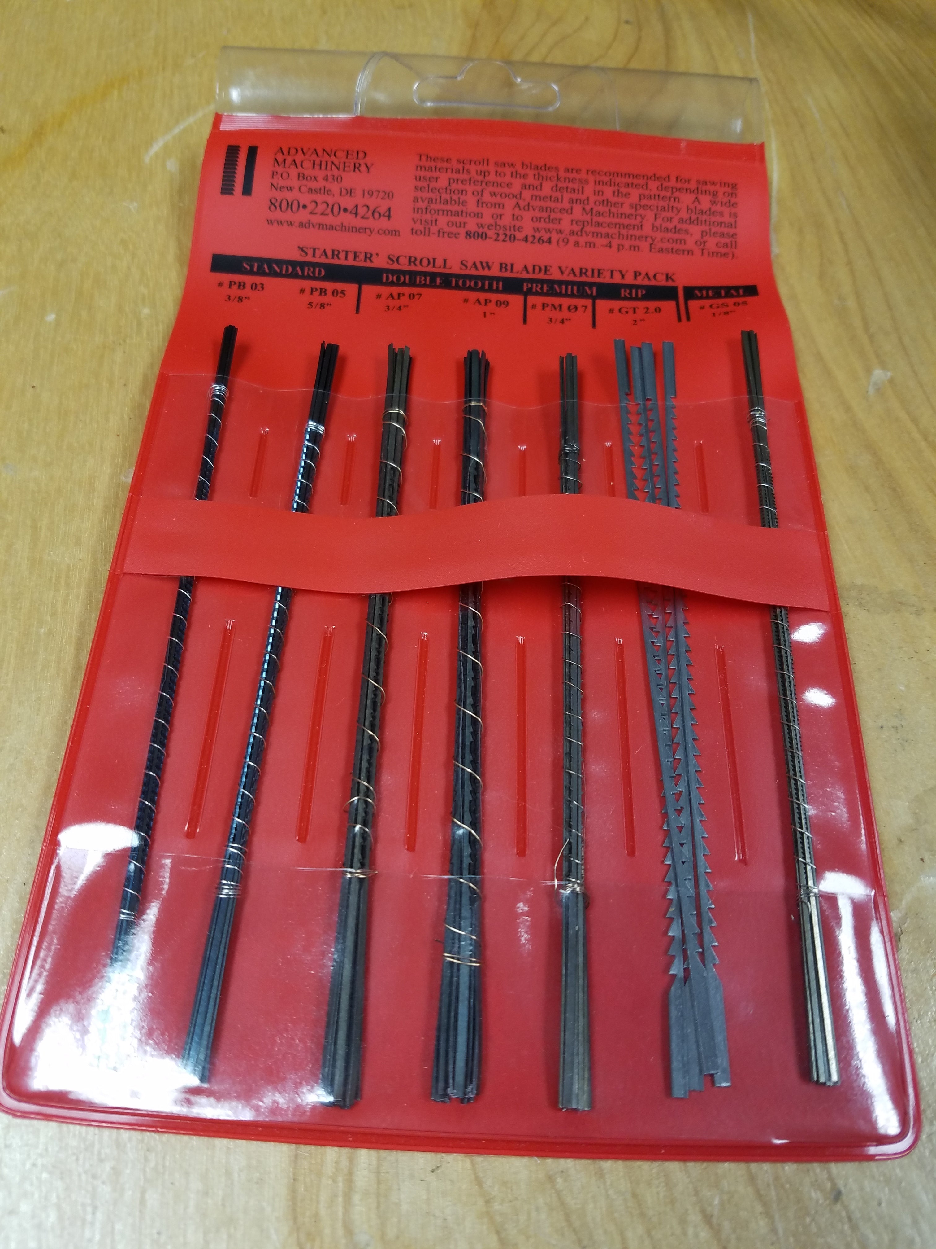 Specials : ScrollAmerica Scroll Saw Blade Assortments