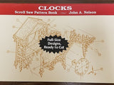 CLOCKS Scroll Saw Pattern Books : Nelson, Stackpole
