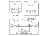 Tormek SVP-80 Moulding Knife Jig